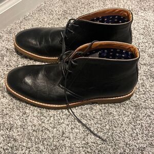 Madden lace up black boots 11.5